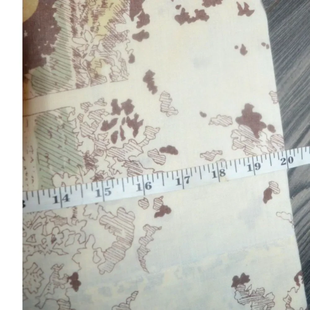 Big Cat Lion Leopard Jungle African 70s Safari Duvet Bedding Queen Set Vintage